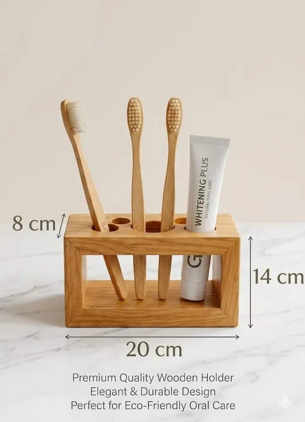 Mango_Wood_Natural_Toothbrush_Holder_With_Toothpaste_Slot