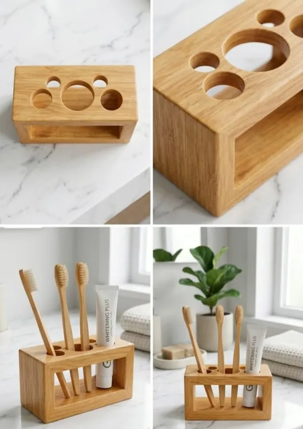 Mango_Wood_Natural_Toothbrush_Holder_With_Toothpaste_Slot