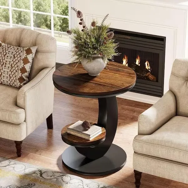 Mango_Wood_And_Metal_Modern_C-Shape_Coffee_Table