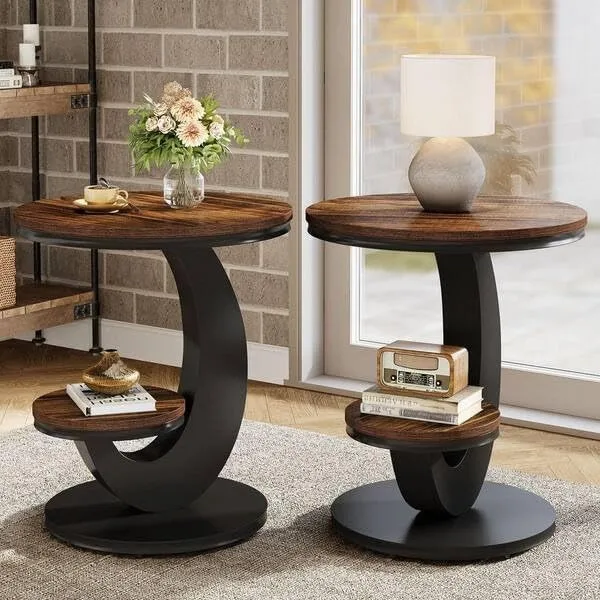 Mango_Wood_And_Metal_Modern_C-Shape_Coffee_Table