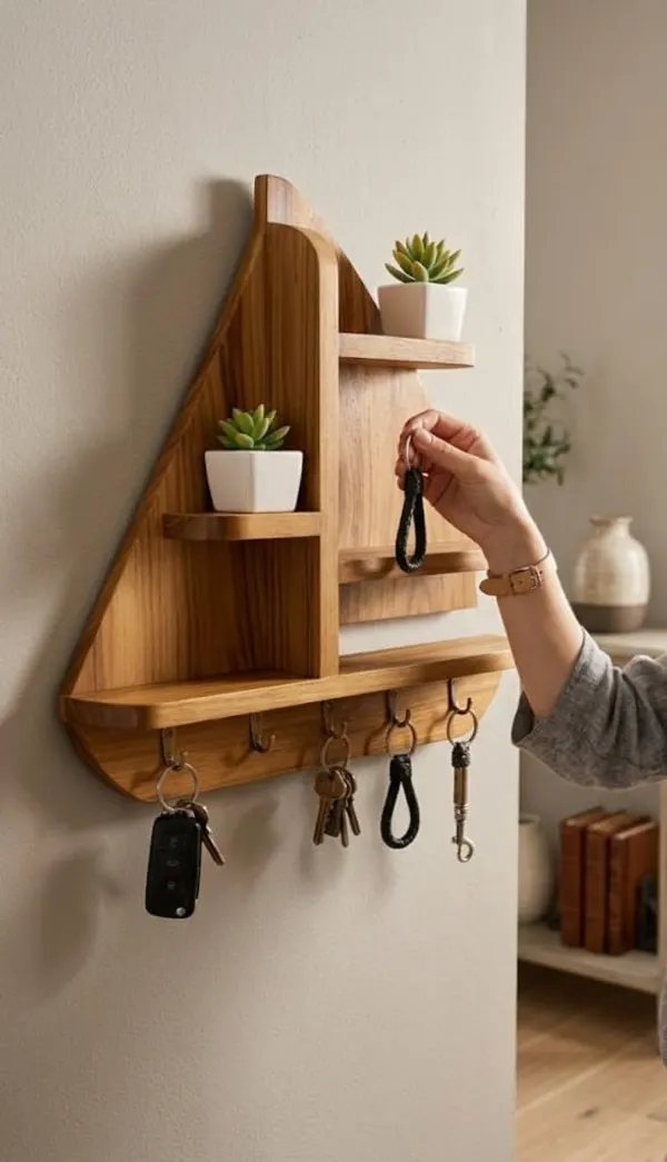 Mango_Wood_Rustic_Natural_Wall_Shelf_With_Key_Hooks