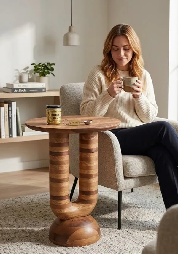 Mango_Wood_Natural_Dual_Pillar_Round_Coffee_Table