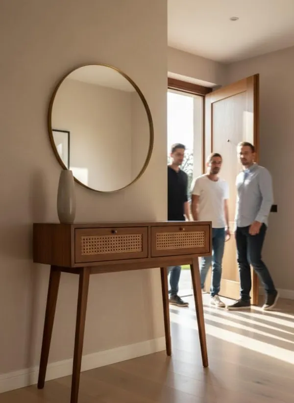 Mango_Wood_And_Cane_Woven_2_Drawer_Nightstand