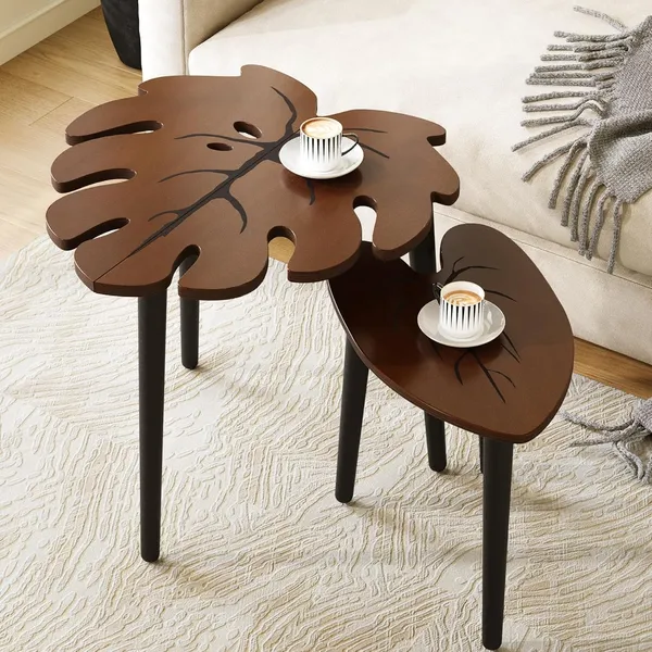 Mango_Wood_Leaf_Design_Nesting_Coffee_Table_Set_Of_2