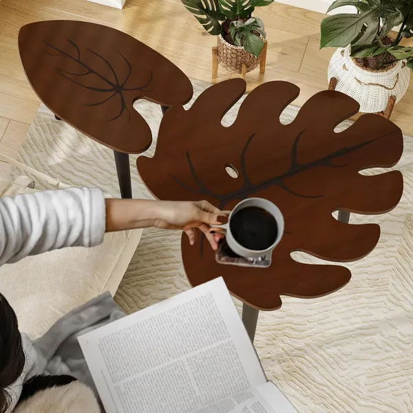 Mango_Wood_Leaf_Design_Nesting_Coffee_Table_Set_Of_2