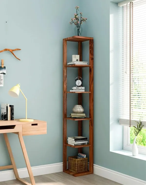 Mango_Wood_Natural_Five_Tier_Corner_Shelf