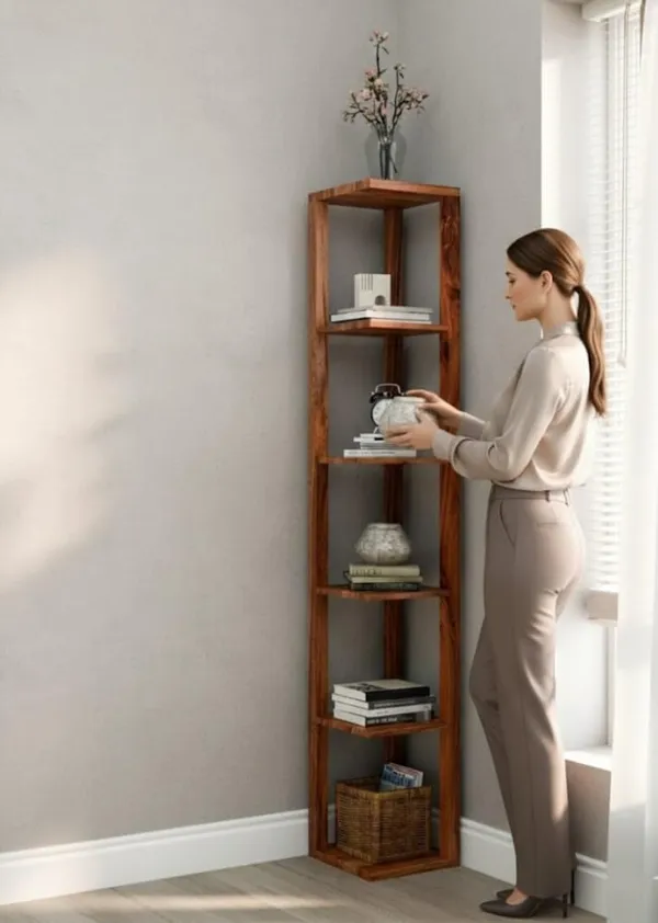 Mango_Wood_Natural_Five_Tier_Corner_Shelf