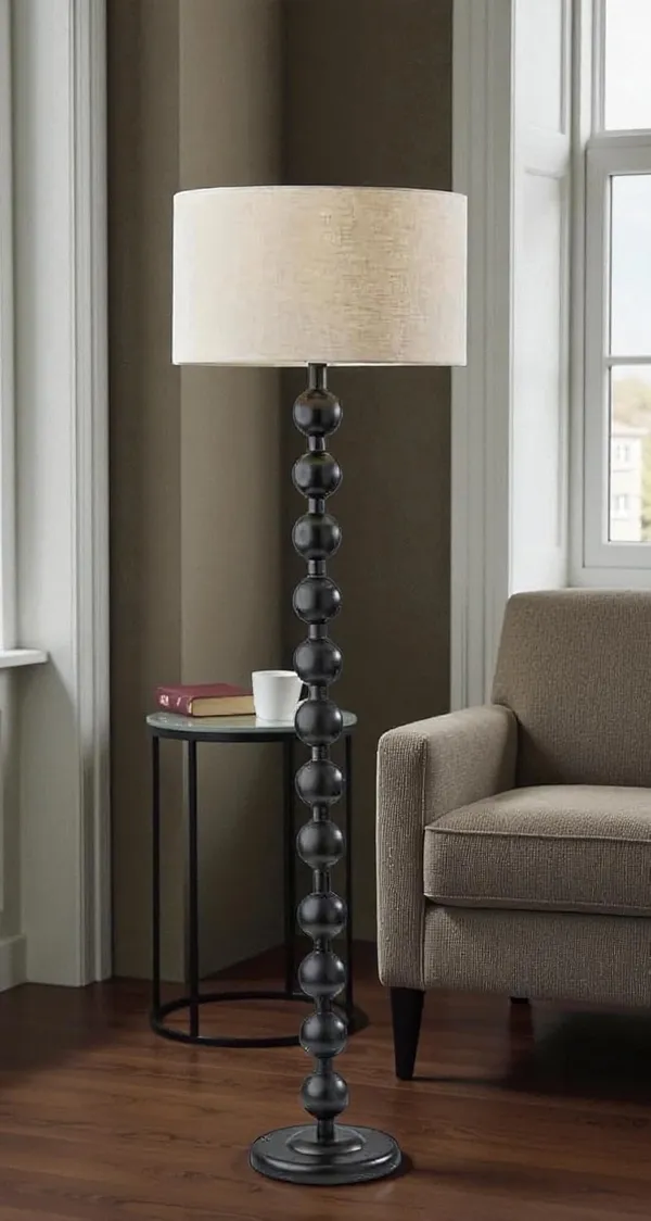 Mango_Wood_Modern_Bead_Style_Floor_Lamp_With_Fabric_Shade