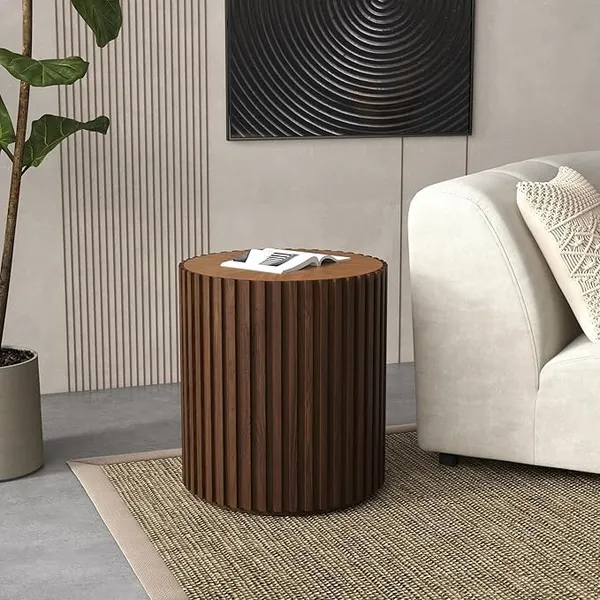 Mango_Wood_Modern_Brown_Round_Side_Table