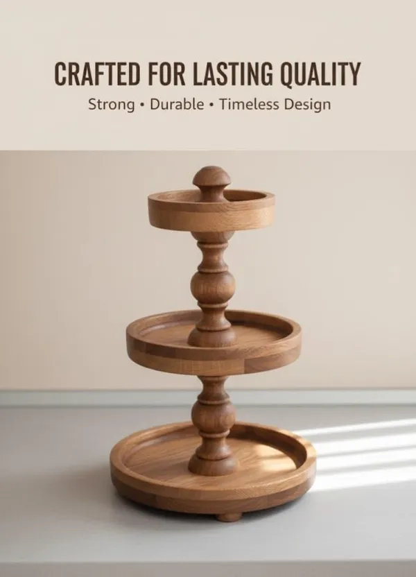 Mango_Wood_Rustic_Three_Tier_Foldable_Cake_Stand