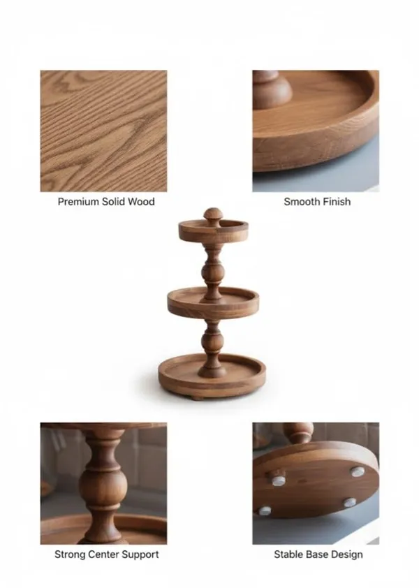 Mango_Wood_Rustic_Three_Tier_Foldable_Cake_Stand