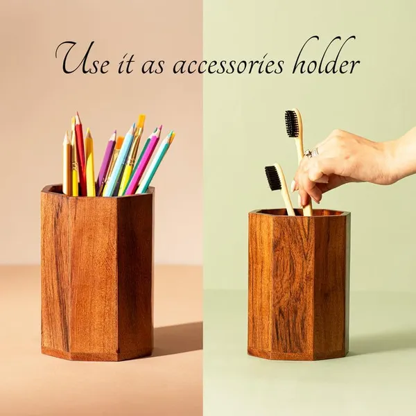 Mango_Wood_Natural_Grain_Pencil_Cutlery_Pen_Stand
