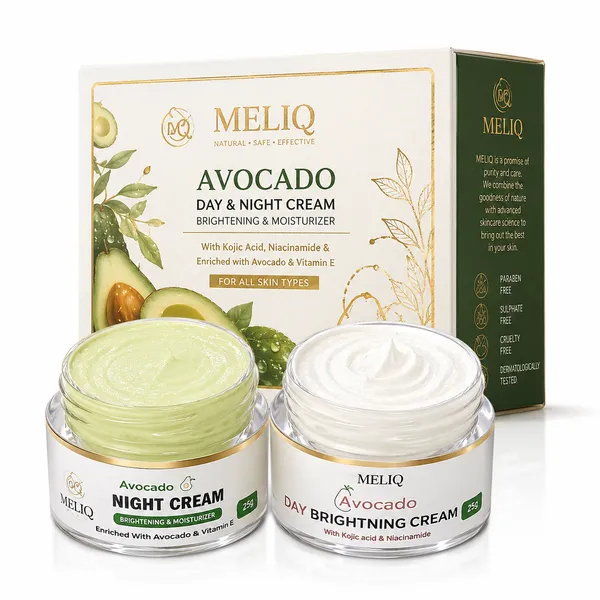 Meliq_Avocado_Day_+_Night_Brightening_Face_Cream_for_Dark_Spots_and_Pigmentation_Treatment,_Sulphate-Free_(Premium_Night_Cream_+_Day_Cream)