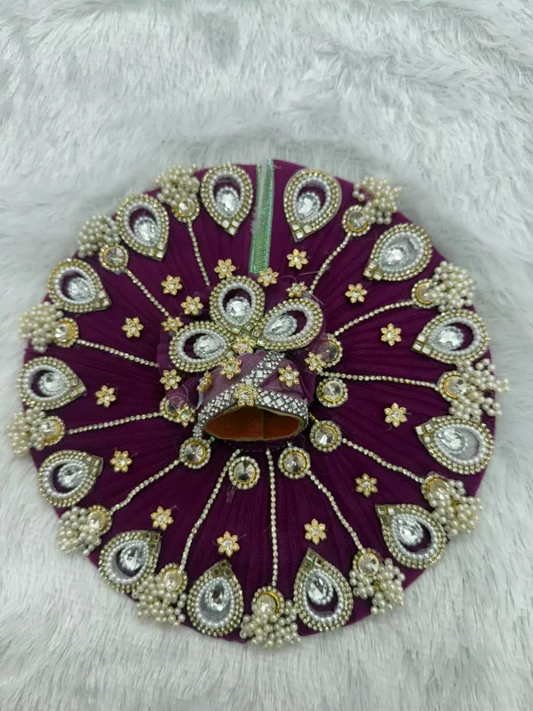 Wine_Red_Premium_Poshak_For_Laddu_Gopal_Ji