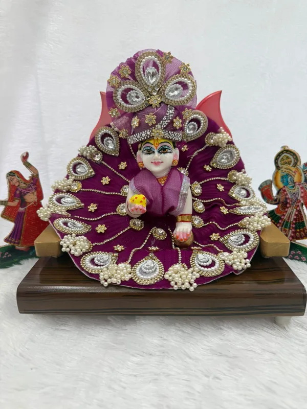 Wine_Red_Premium_Poshak_For_Laddu_Gopal_Ji