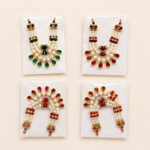 Multicolour_Premium_Mala_For_Laddu_Gopal_Ji_Pack_Of_4