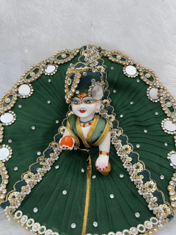 Dark_green_poshak_for_laddu_gopal_ji