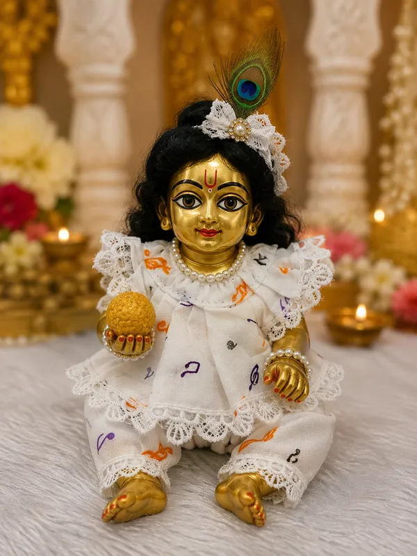 White_Premium_Poshak_For_Laddu_Gopal_Ji_Pack_Of_2