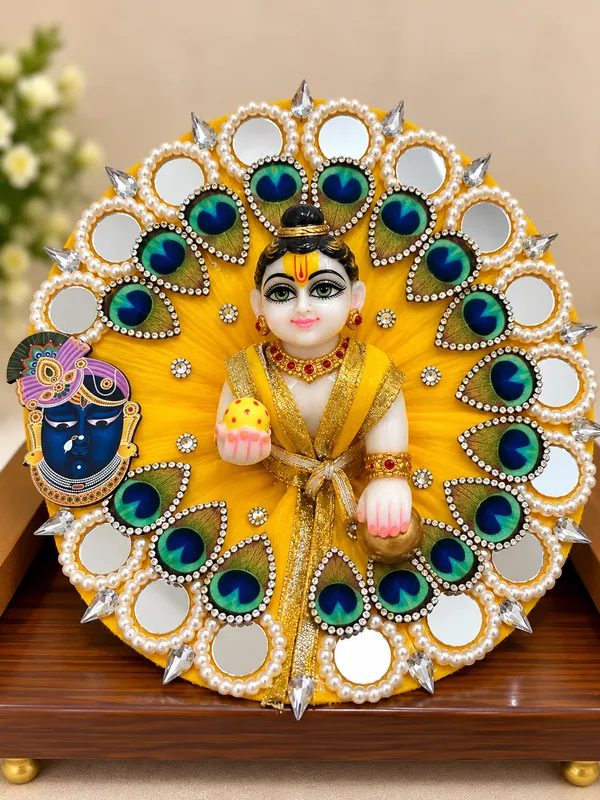 Multi_colour_poshak_with_shree_nath_ji_design_for_your_madhav