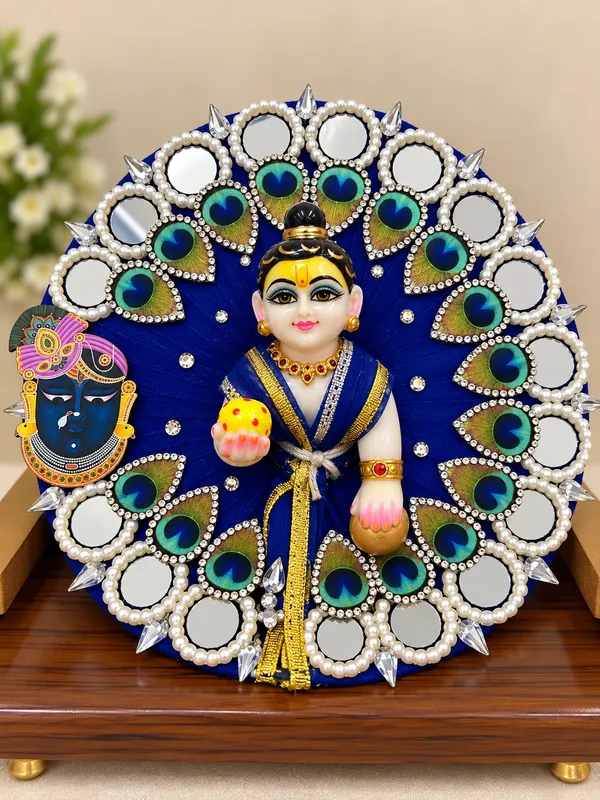 Multi_colour_poshak_with_shree_nath_ji_design_for_your_madhav