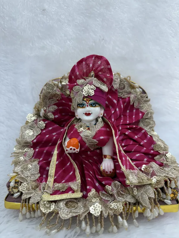 Pink_bandhani_poshak_for_laddu_gopal_ji