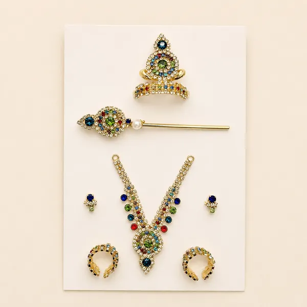 Multicolour_Premium_Sringar_Set_For_Ladoo_Gopla_Ji_Set_Of_2