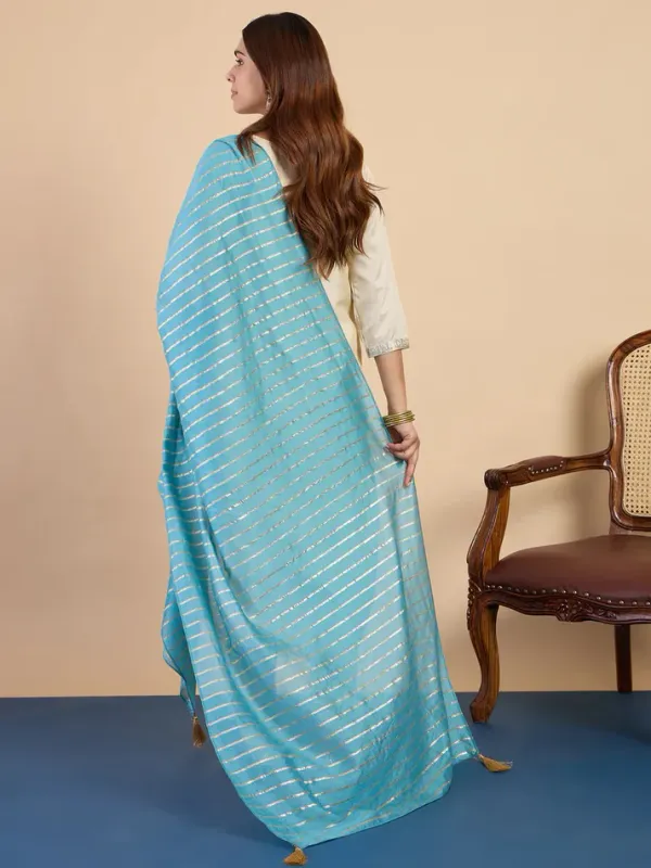Off_White_Zora_Silk_Straight_Kurta_Pant_Set_With_Chanderi_Striped_Dupatta_For_Women
