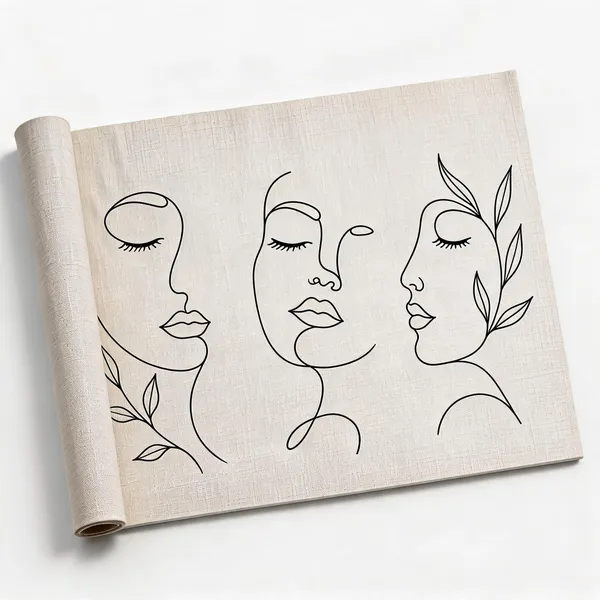 Monochrome_Line_Art_Botanical_Face_Wall_Art
