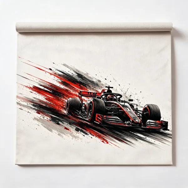 Red_And_Black_Formula_Racing_Car_Wall_Art