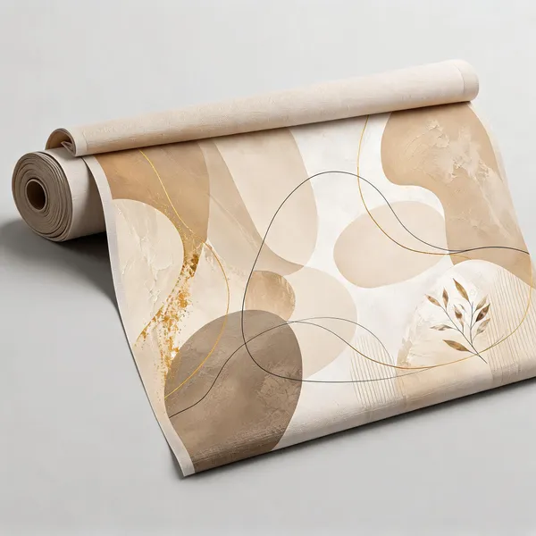 Abstract_Beige_Botanical_Print_Wall_Art