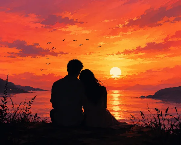 Sunset_Couple_Silhouette_Wall_Art