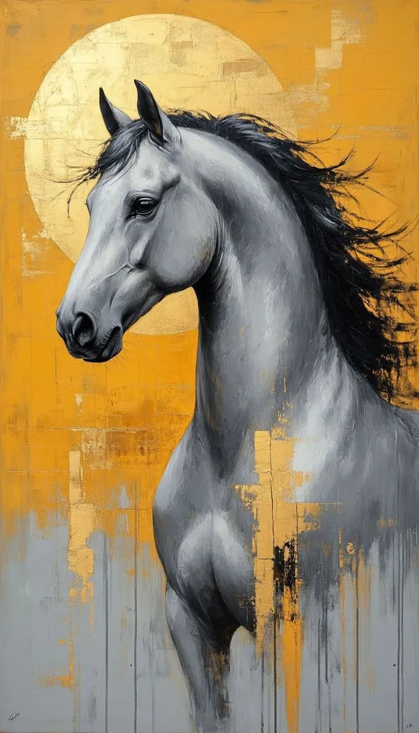 Abstract_Horse_Wall_Art