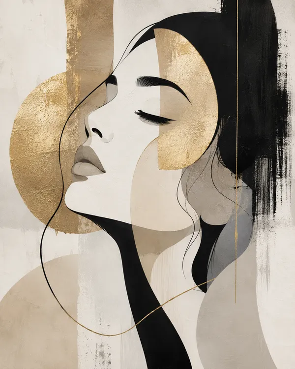 Abstract_Woman_Portrait_Wall_Art