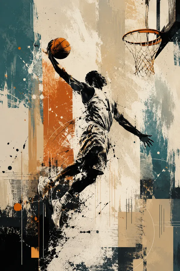 Abstract_Basketball_Dunk_Wall_Art_Poster