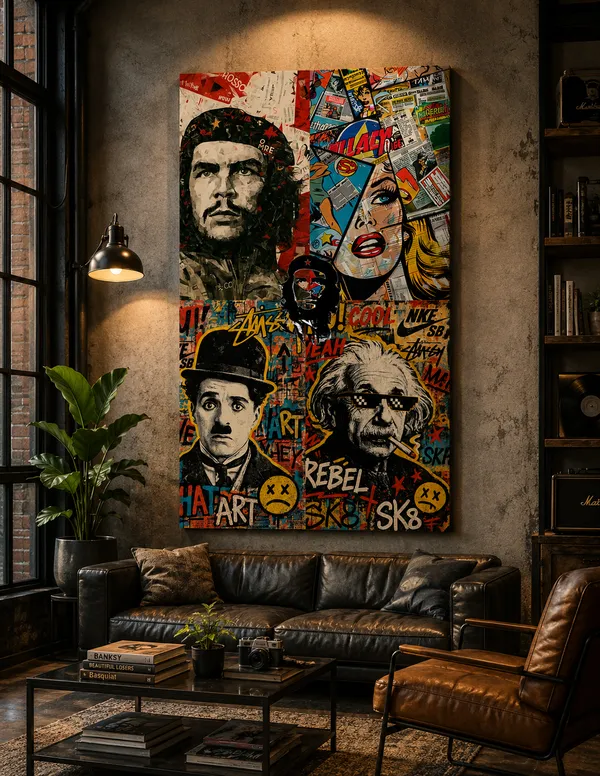 Pop_Art_Portrait_Collage_Wall_Art