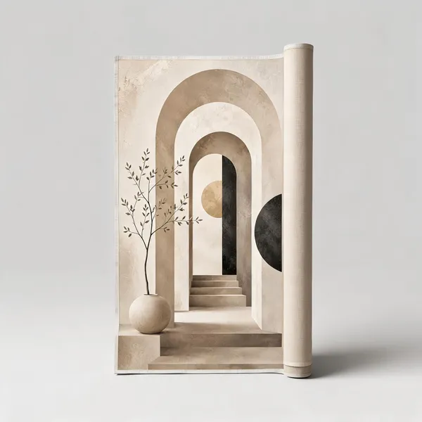 Abstract_Geometric_Arch_Wall_Art_Poster