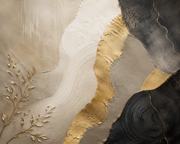 Textured_Abstract_Gold_Beige_Wall_Art