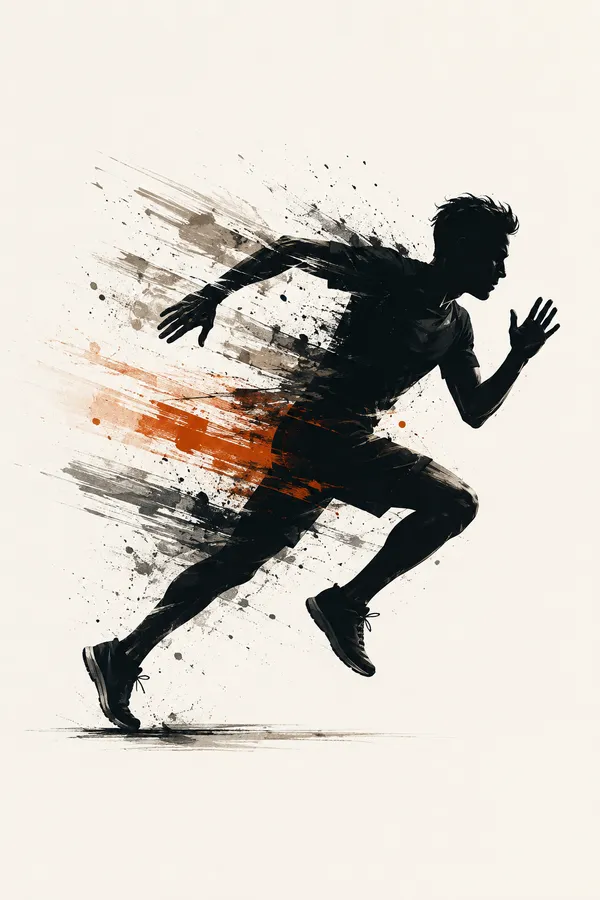 Abstract_Running_Figure_Wall_Art