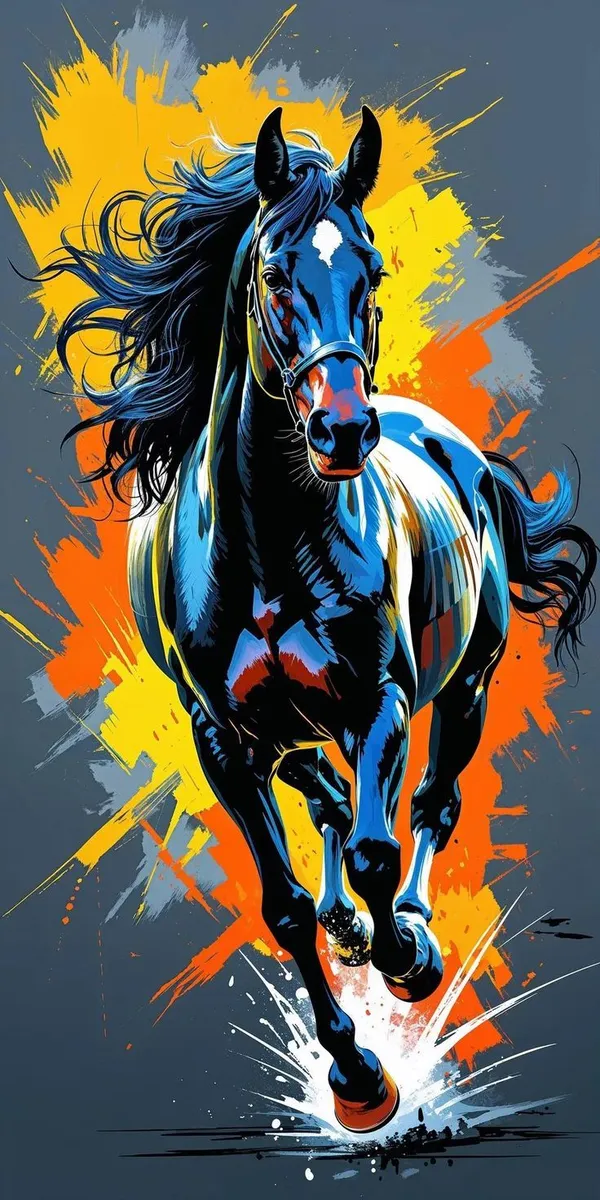 Blue_Horse_Abstract_Artwork