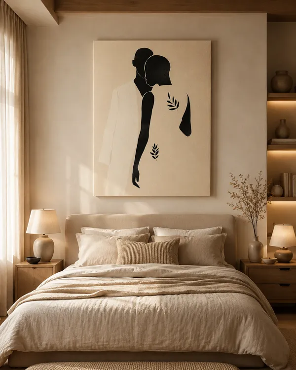 Abstract_Couple_Silhouette_Framed_Wall_Art