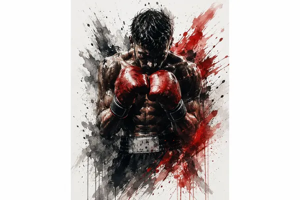Boxing_Fighter_Graphic_Wall_Poster
