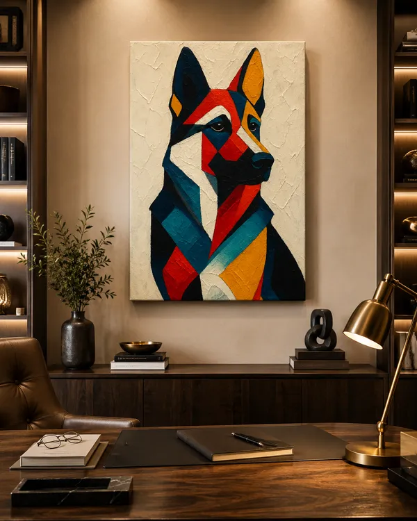 Textured_Abstract_Geometric_Dog_Portrait_Wall_Art