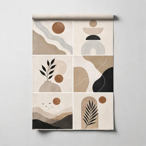 Abstract_Botanical_Geometric_Wall_Art_Print_Set