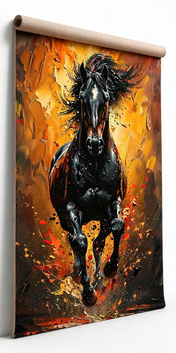 Black_Horse_Abstract_Wall_Art