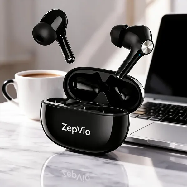 Zepvio_Romeo_Wireless_Bluetooth_Earbuds_V5.4_with_ANC_Enc_Hi_Res_Audio_60_Hours_Playtime_Black_Colour_