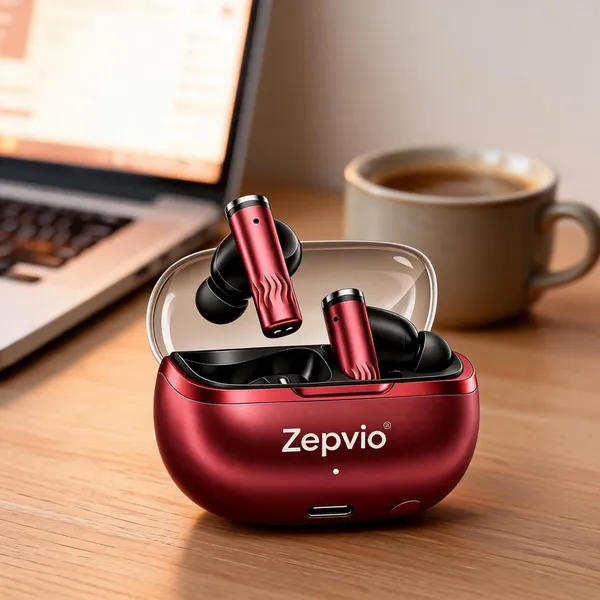 Zenith_Pro_Earbuds_Bluetooth_5.2_TWS_ENC_Noise_Cancellation_|_60H_Playtime_|_IPX4_Sweat_Resistant_|_Type-C_Fast_Charging_|_Android_&_i0S_Compatible_Red_Colour_
