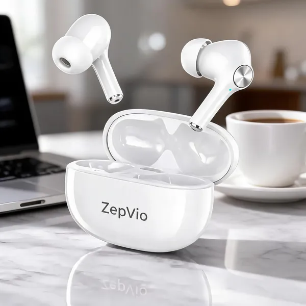 Zepvio_Romeo_Wireless_Bluetooth_Earbuds_V5.4_with_ANC_Enc_Hi_Res_Audio_60_Hours_Playtime_White_Colour_