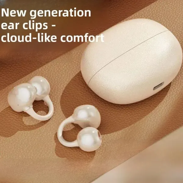Open_Ear_Clips-On_Wireless_Earbuds_Bluetooth_6.0_40H_Playtime,_Air_Condition,_Fabric_Charging_Case,_Sweat_proof_for_Sports_&_Calls_Beige_colour_