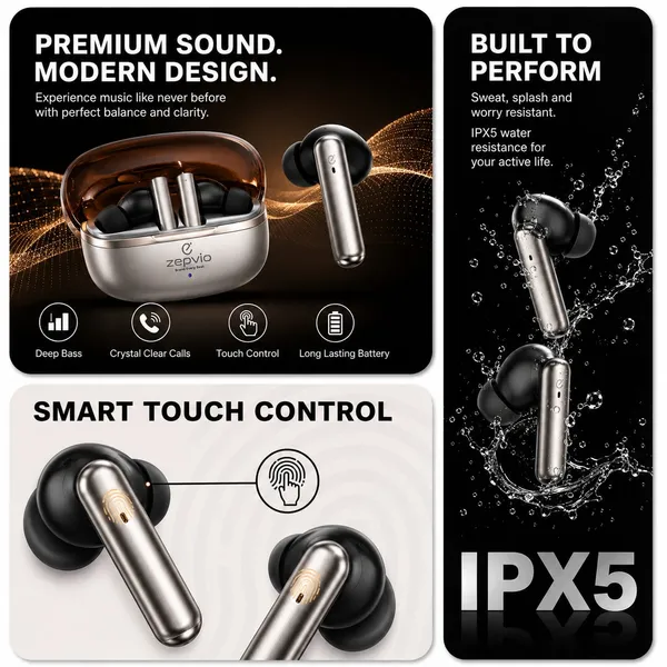 Zenith_Pro_Earbuds_Bluetooth_5.2_TWS_ENC_Noise_Cancellation_|_60H_Playtime_|_IPX4_Sweat_Resistant_|_Type-C_Fast_Charging_|_Android_&_i0S_Compatible_Red_Colour_