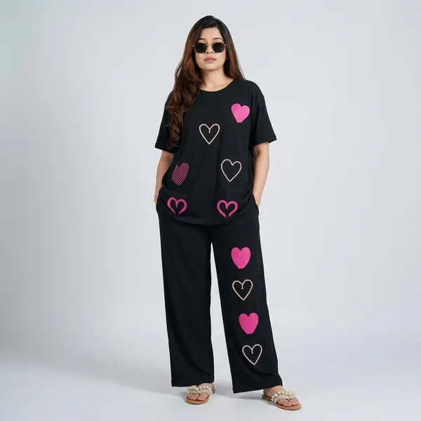 Black_Cotton_Heart_Print_Relaxed_Fit_Co-Ord_Set_For_Women